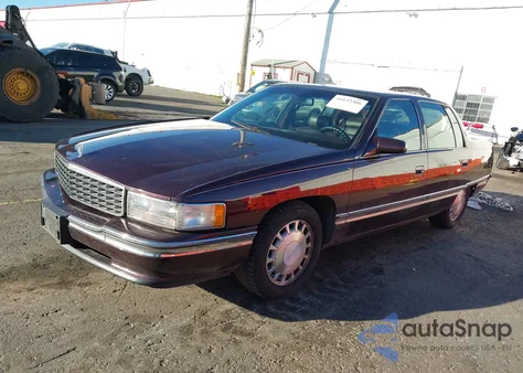 1996 Cadillac Deville z USA, uszkodzony, nr VIN 1G6KD52Y6TU246838